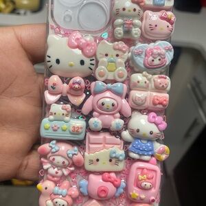 Hello Kitty Multicolor 3D Phone Case